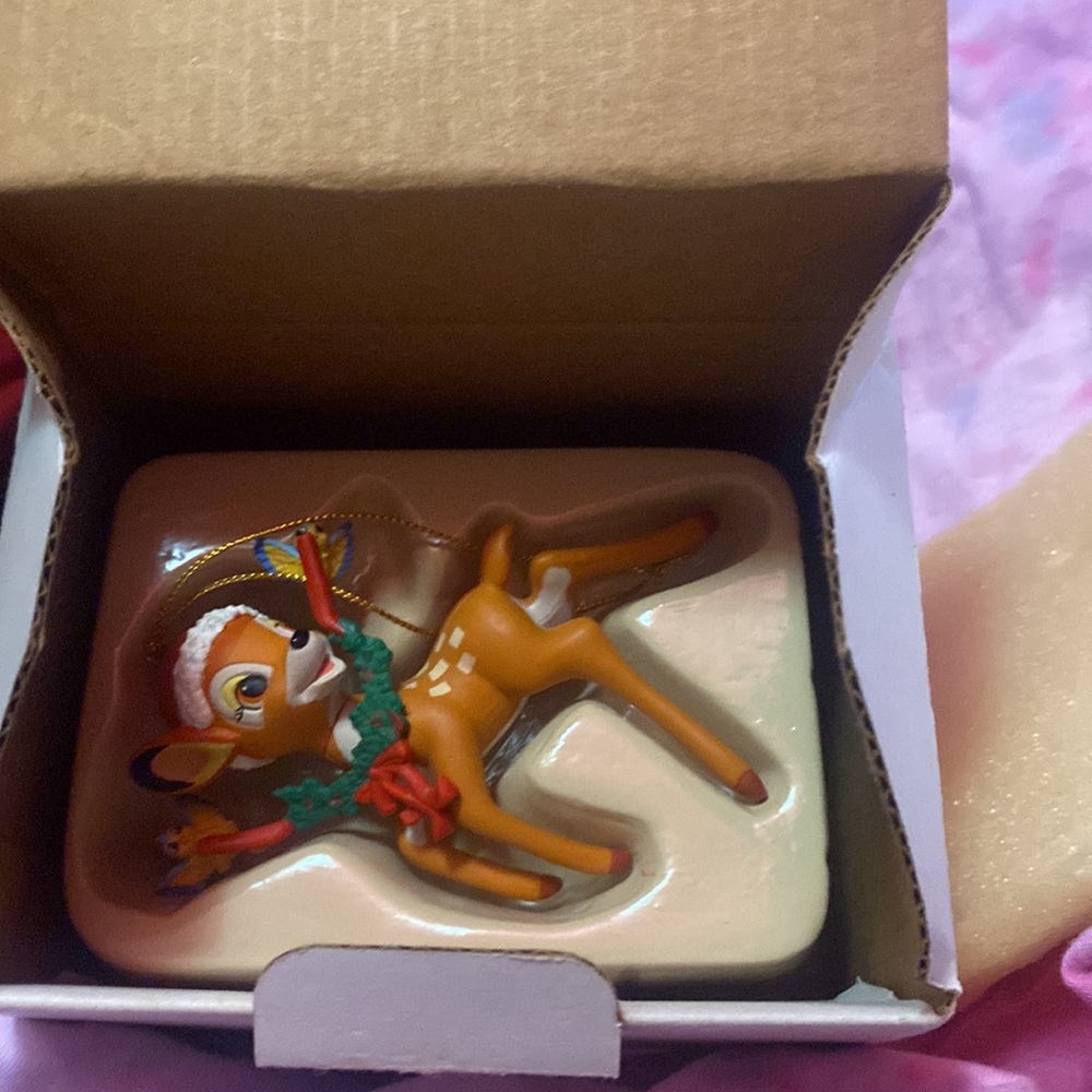 Bambi🦌Disney/Loungefly wallet & ID holder+ Bambi NIB🪩ornament - Picture 8 of 12